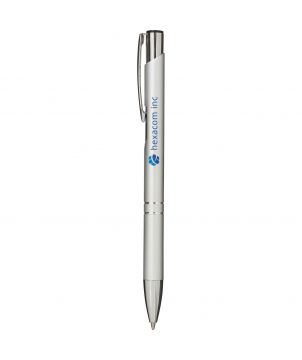 Stylo bille en aluminium personnalisé Moneta (encre bleue) A trier publicitaire