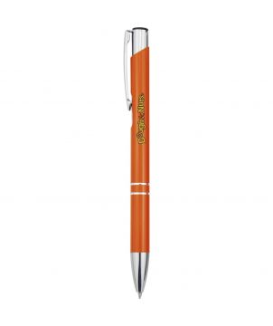 Stylo bille en aluminium personnalisé Moneta (encre bleue) A trier publicitaire