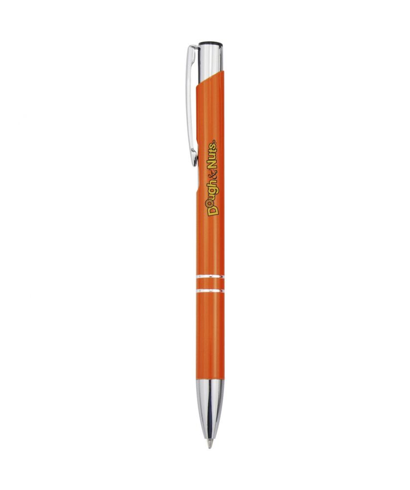 Stylo bille en aluminium personnalisé Moneta (encre bleue) A trier publicitaire