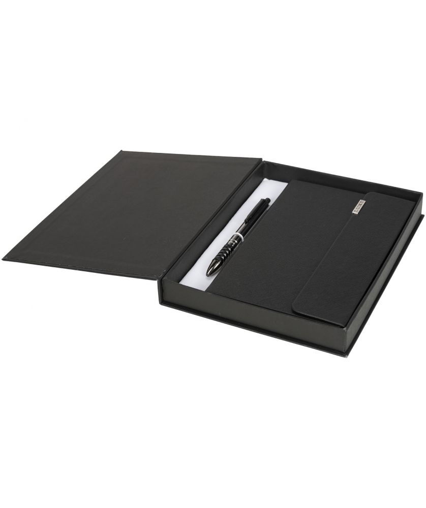Coffret cadeau carnet A5 couverture PU personnalisé Tactical Carnets publicitaire