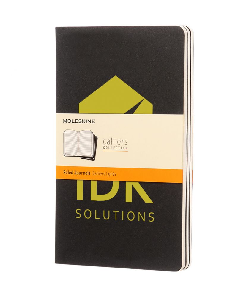 Carnet souple Cahier Journal L ligné personnalisé Carnets publicitaire