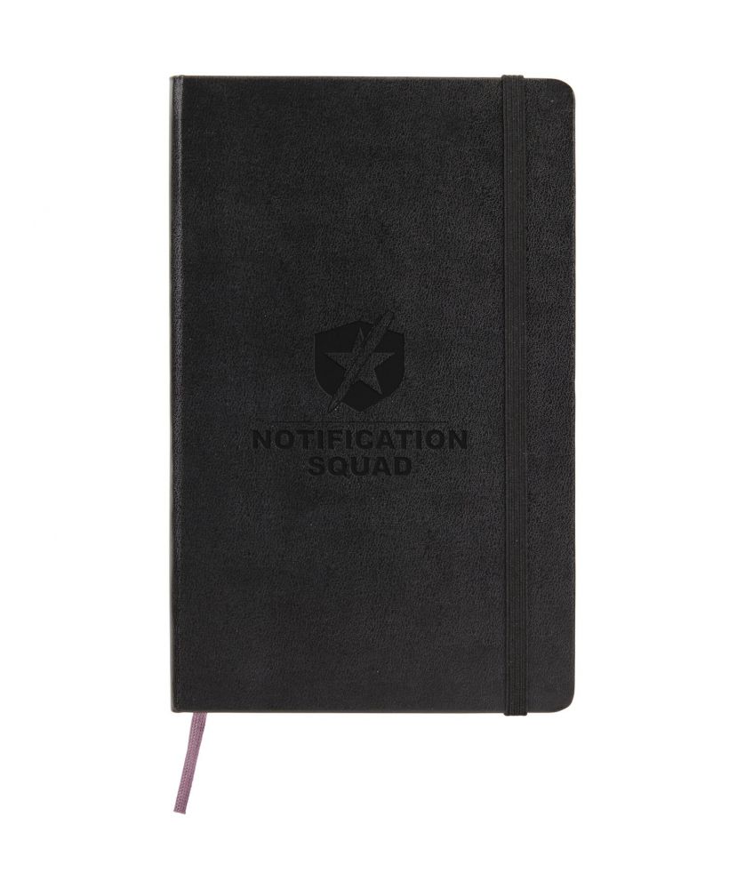 Carnet Moleskine Classic L rigide pages blanches personnalisé Carnets publicitaire