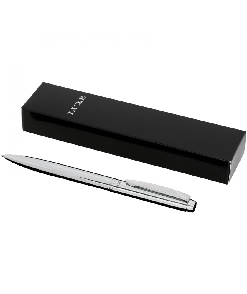 Stylo bille chromé personnalisé Cepheus (encre noire) Stylos publicitaire