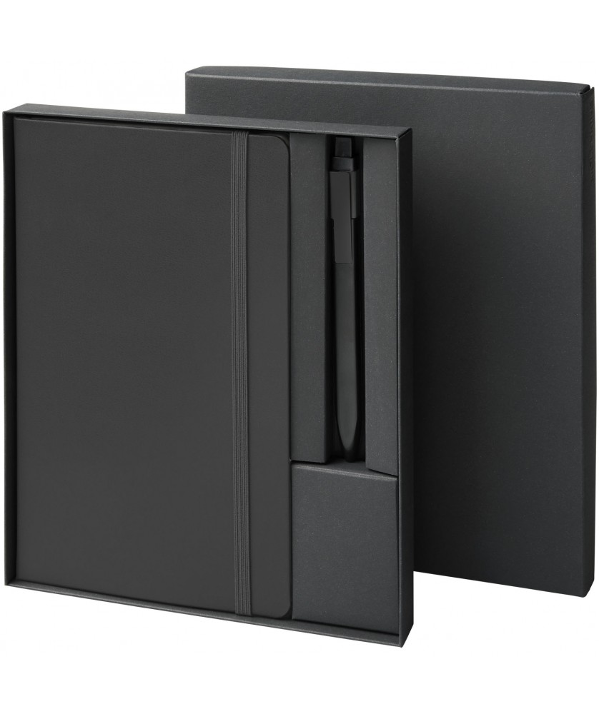 Coffret cadeau cahier A5 et stylo personnalisé Moleskine Stylos publicitaire