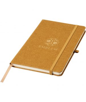 Carnet A5 en cuir recyclé personnalisé Atlana Carnets publicitaire