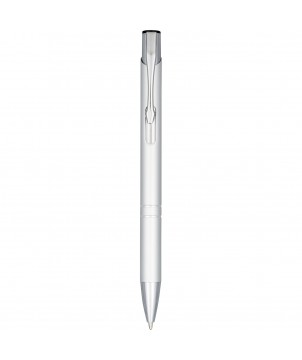 Stylo bille en aluminium anodisé personnalisé Moneta (encre noire) Stylos publicitaire