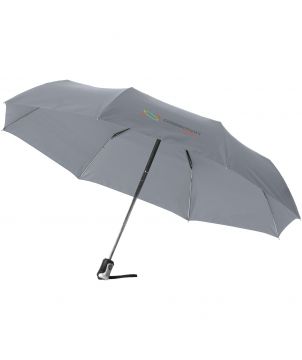 Parapluie pliable personnalisé automatique Alex 21,5 pouces Parapluies publicitaire