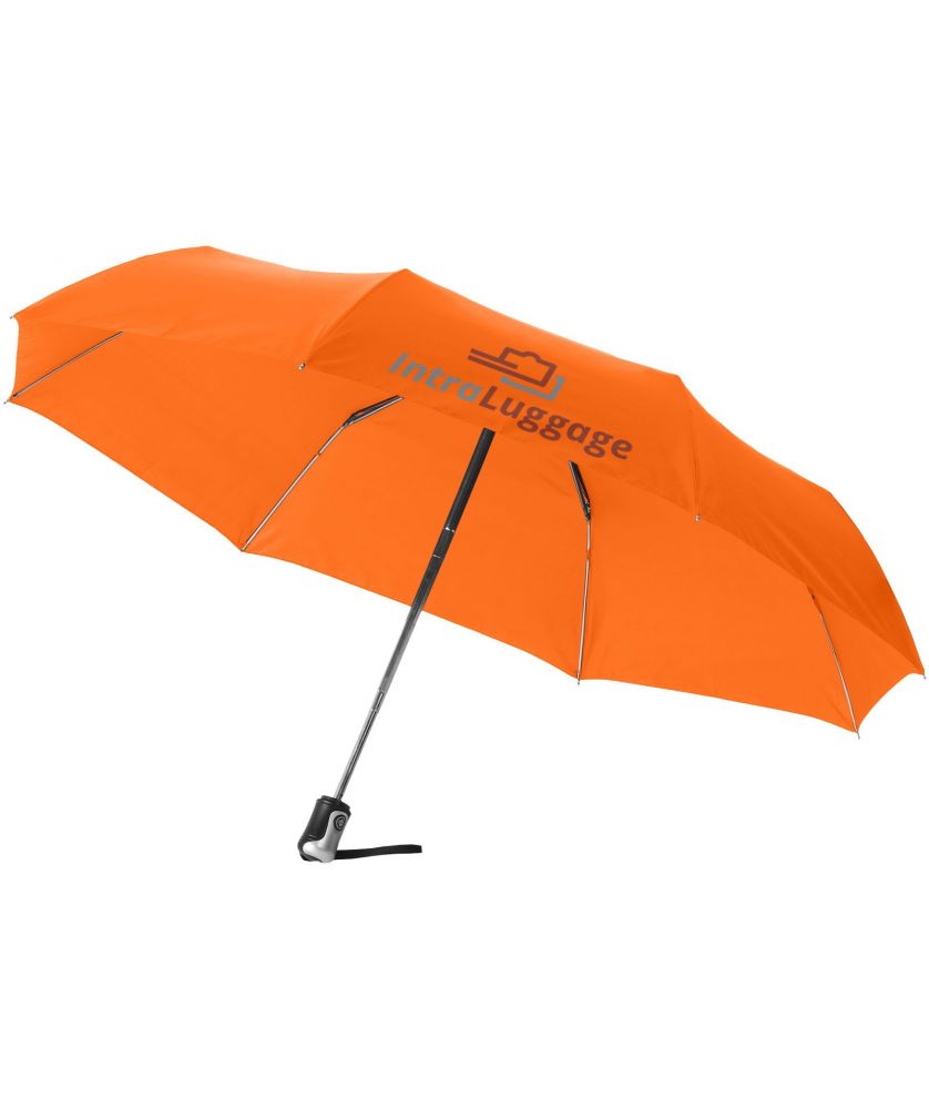 Parapluie pliable personnalisé automatique Alex 21,5 pouces Parapluies publicitaire