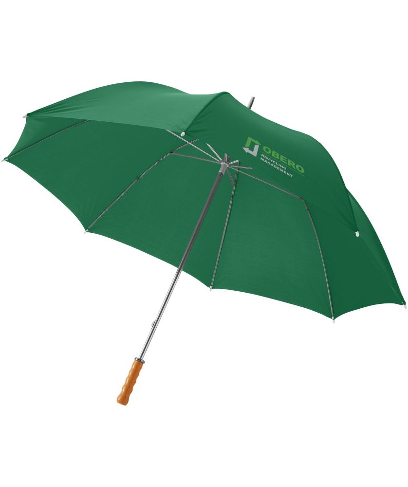 Parapluie de golf personnalisé poignée bois Karl 30 pouces