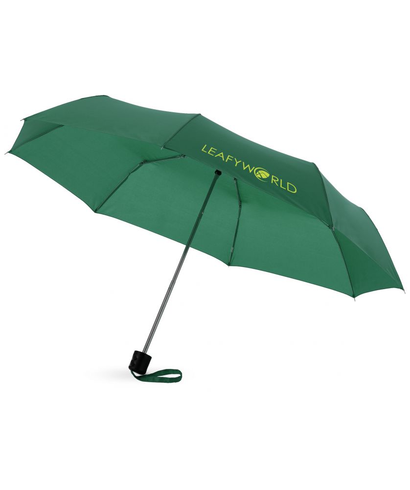Parapluie pliable personnalisé Ida 21,5 pouces Parapluies publicitaire
