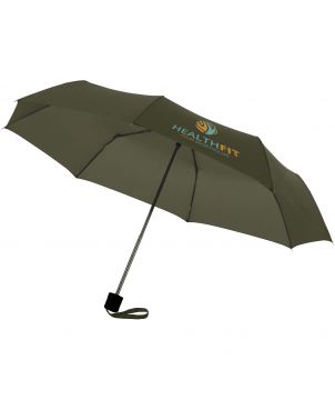 Parapluie pliable personnalisé Ida 21,5 pouces Parapluies publicitaire