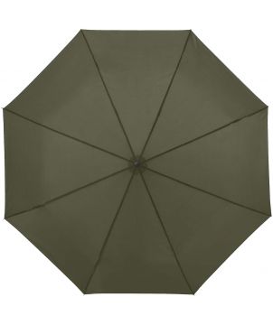 Parapluie pliable personnalisé Ida 21,5 pouces Parapluies publicitaire