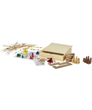 Coffret multi-jeux en bois...