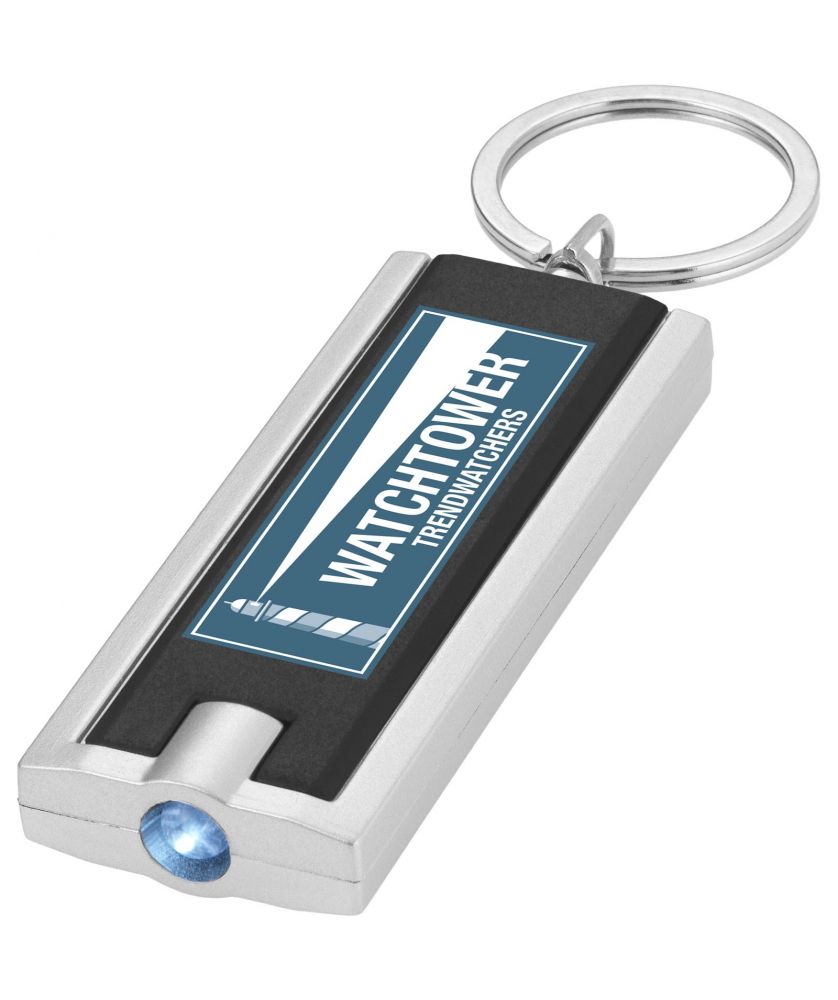 Porte-clés lampe LED personnalisé Castor