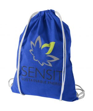 Sac à cordon coton personnalisé 5 L Oregon Sacs à dos publicitaire