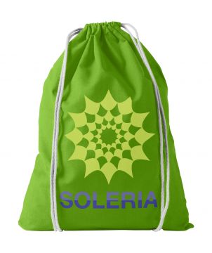 Sac à cordon coton personnalisé 5 L Oregon Sacs à dos publicitaire