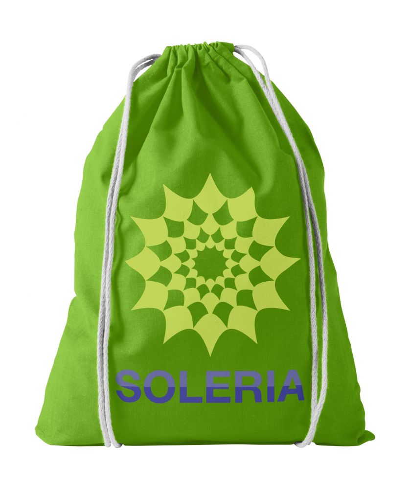 Sac à cordon coton personnalisé 5 L Oregon Sacs à dos publicitaire