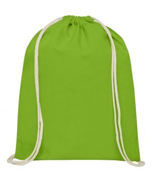 Sac à cordon coton personnalisé 5 L Oregon Sacs à dos publicitaire