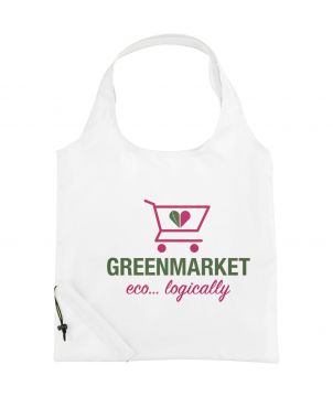 Sac shopping pliable personnalisé 7 L Bungalow Sacs Shopping et Tote Bags publicitaire