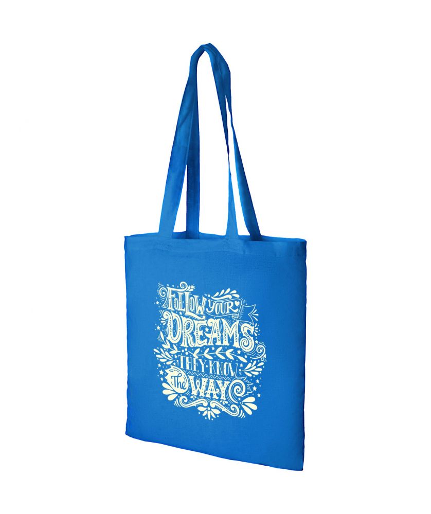 Tote bag coton personnalisé 140 g 7 L Madras Sacs Shopping et Tote Bags publicitaire