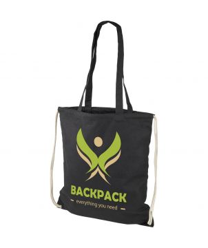 Sac à cordon coton personnalisé 240 g 6 L Eliza Sacs à dos publicitaire