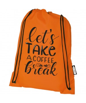Sacs à dos - Sac à dos RPET Oriole avec cordon de serrage 5L | PRINTECOM