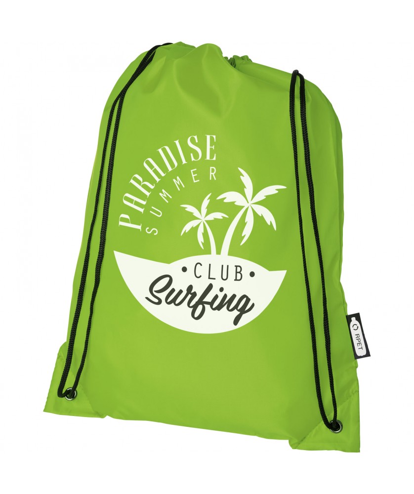 Sacs à dos - Sac à dos RPET Oriole avec cordon de serrage 5L | PRINTECOM