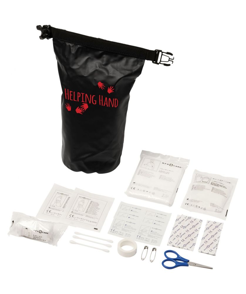 Sac de premiers secours imperméable 30 pièces personnalisé Alexander Kits de Premiers Secours publicitaire