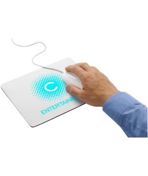 Tapis de souris flexible personnalisé Heli