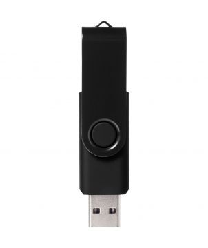 Clé USB 4 Go métallique pivotante personnalisée Rotate Metallic