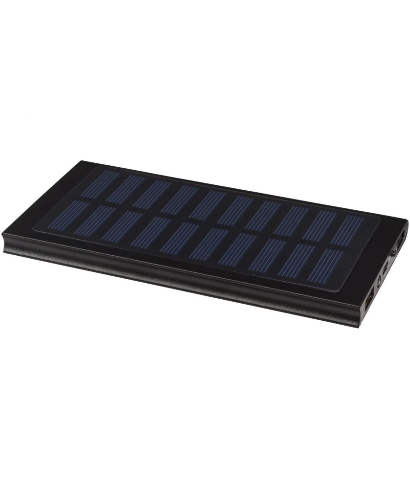 Batterie externe solaire 8 000 mAh personnalisée Stellar Chargeurs et Batteries publicitaire