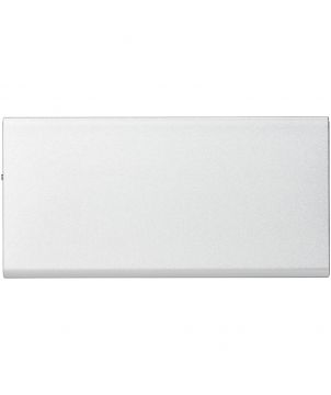 Batterie externe en aluminium 8 000 mAh personnalisée Plate Chargeurs et Batteries publicitaire