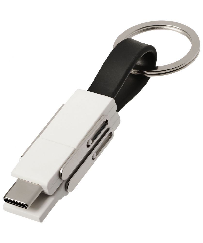 Câble de charge 4 en 1 personnalisé One Accessoires de téléphonie publicitaire
