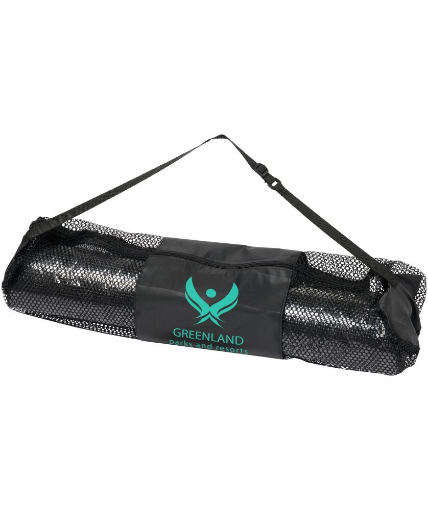 Tapis de yoga texturé 6 mm personnalisé Babaji Fitness et musculation publicitaire