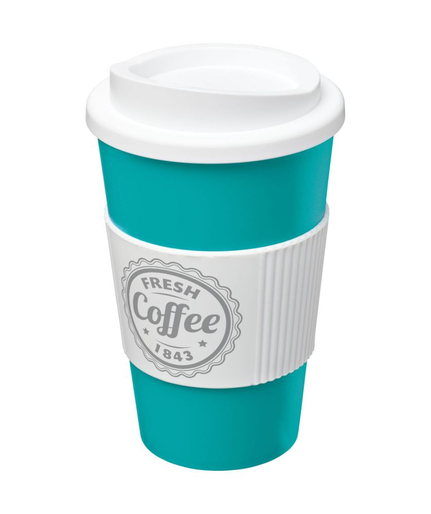 Gobelet isotherme personnalisé antidérapant 350 ml Americano® Mugs isothermes publicitaire
