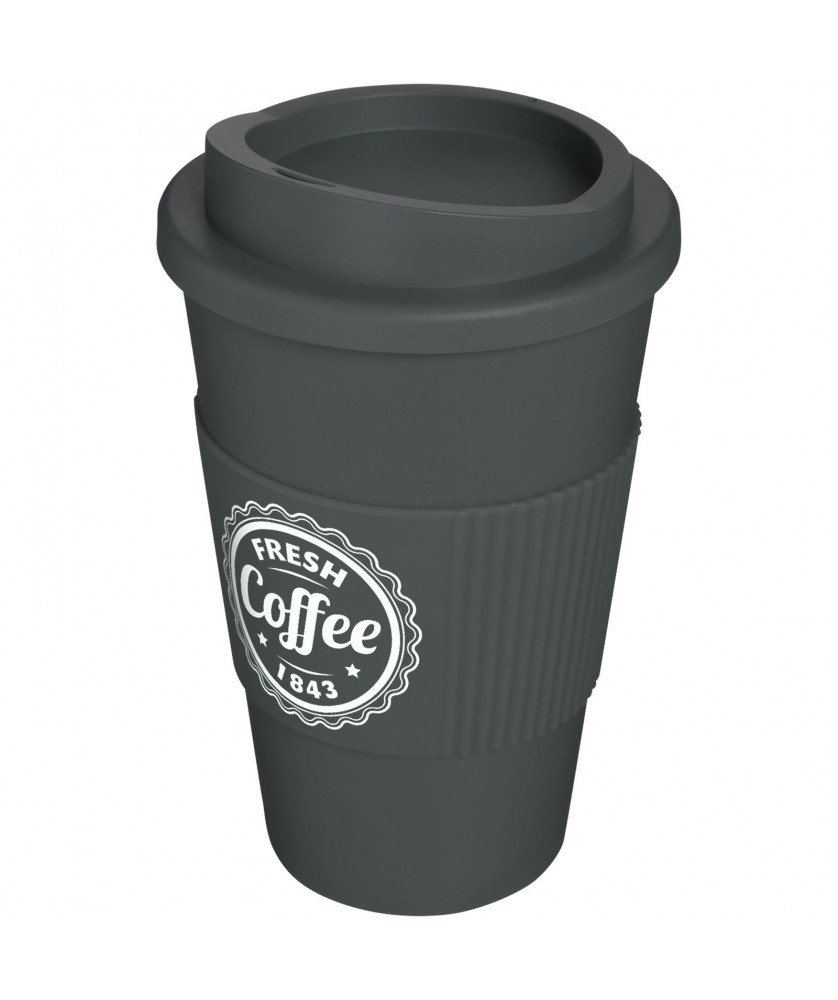 Gobelet isolant Americano® 350ml avec bandeau antidérapant Mugs isothermes publicitaire