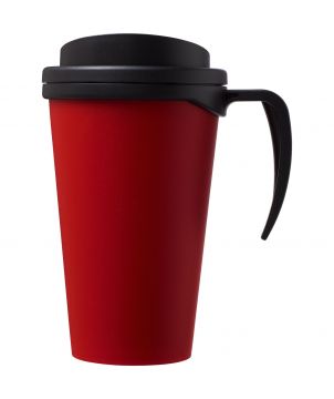 Mug isotherme personnalisé à poignée 350 ml Americano® Grande Mugs isothermes publicitaire