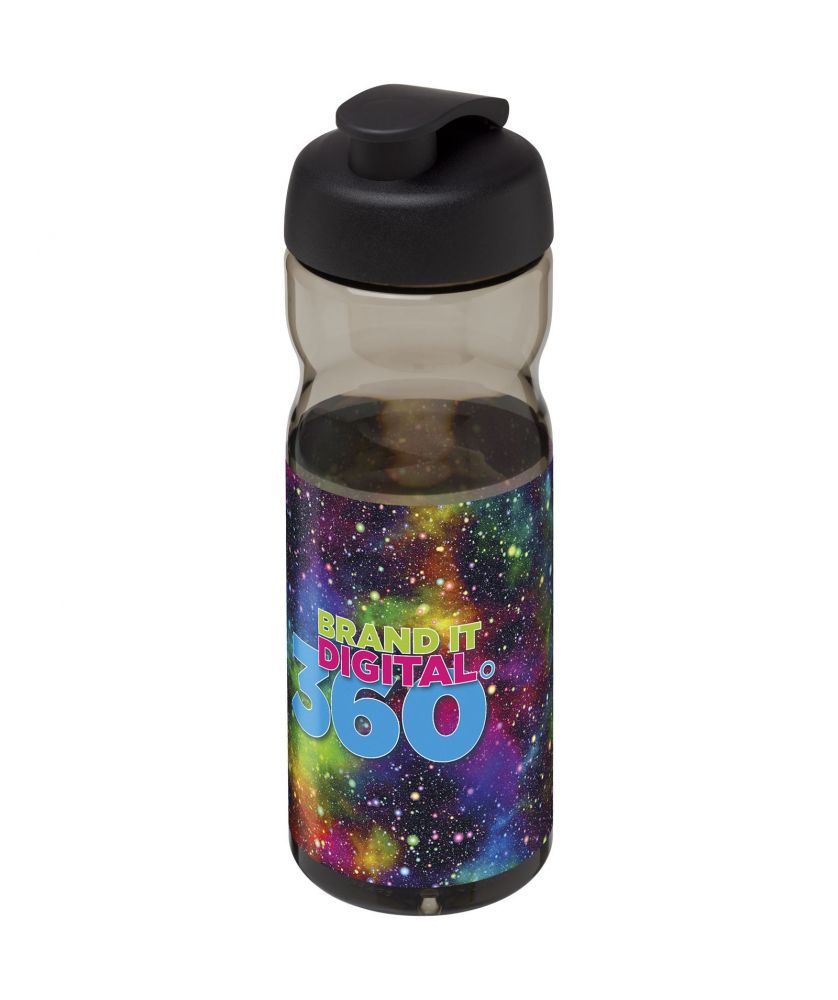 Bouteille de sport personnalisée 650 ml H2O Active Base clapet Gourdes de sport publicitaire