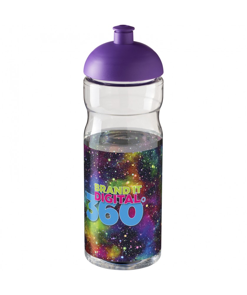 Bouteilles et gourdes - Bidon H2O Active® Base 650ml avec couvercle dôme | PRINTECOM