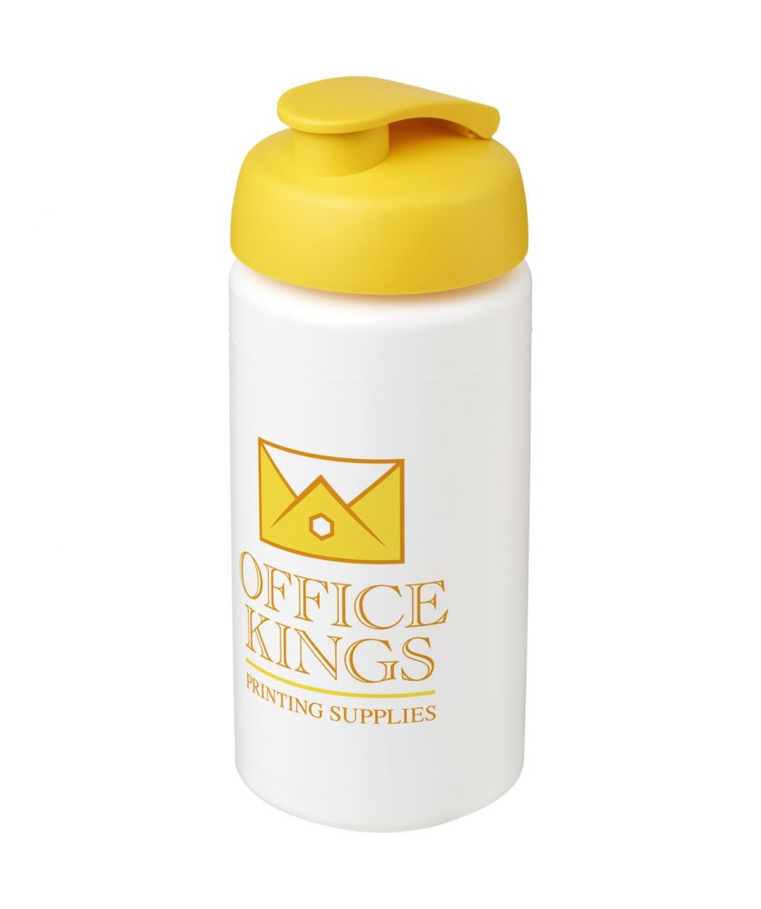 Bouteille de sport personnalisée grip 500 ml Baseline Plus Gourdes de sport publicitaire
