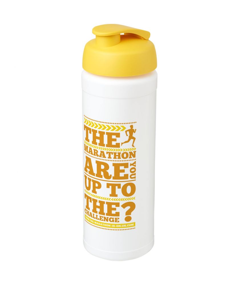 Bouteille de sport personnalisée grip 750 ml Baseline Plus Gourdes de sport publicitaire