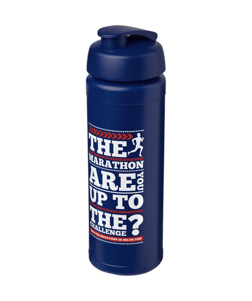 Bouteille de sport personnalisée grip 750 ml Baseline Plus Gourdes de sport publicitaire