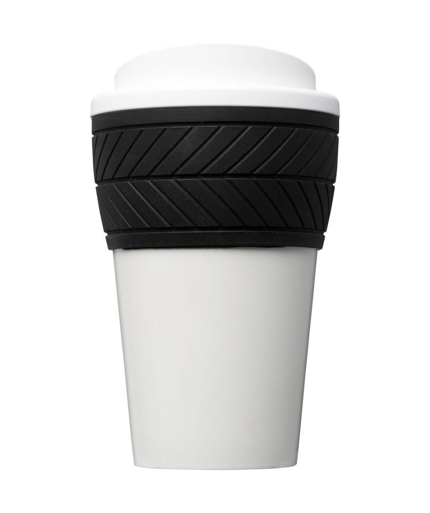 Gobelet isotherme personnalisé recyclé motif pneu 350 ml Brite-Americano® Mugs isothermes publicitaire
