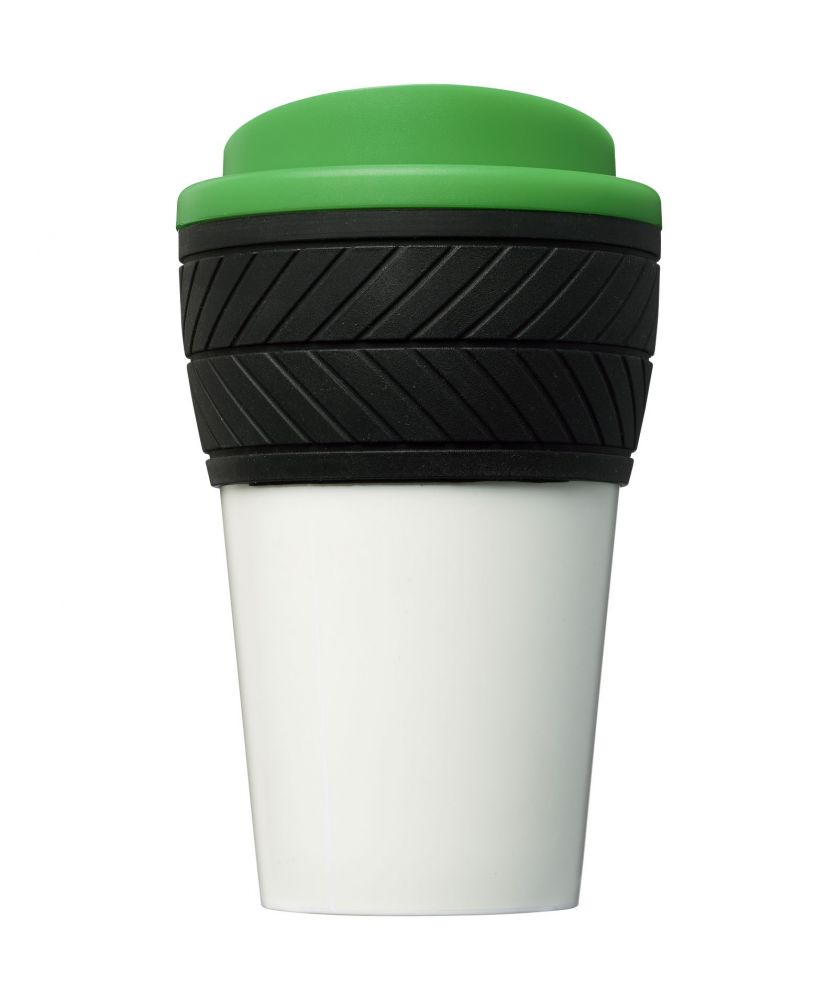 Gobelet isotherme personnalisé recyclé motif pneu 350 ml Brite-Americano®