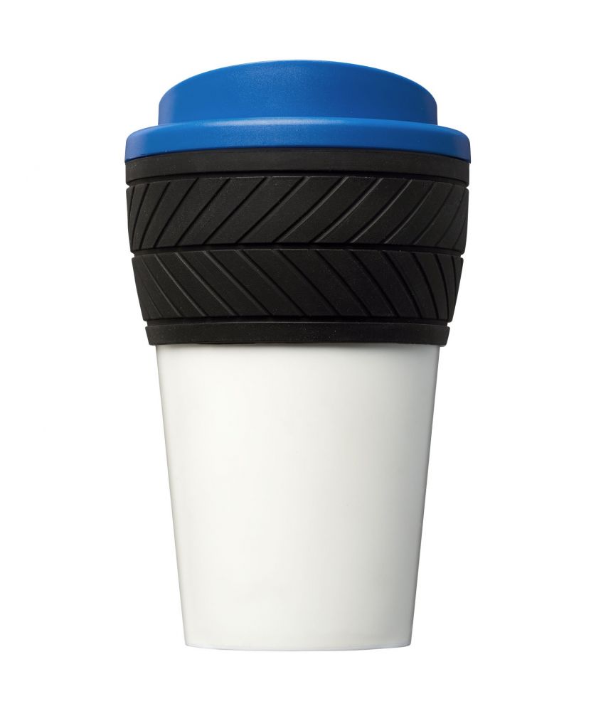 Gobelet isotherme personnalisé recyclé motif pneu 350 ml Brite-Americano® Mugs isothermes publicitaire