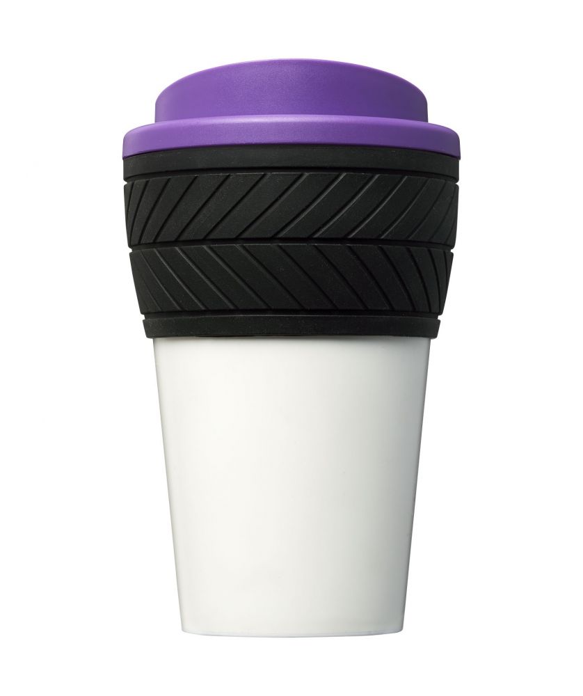 Gobelet isotherme personnalisé recyclé motif pneu 350 ml Brite-Americano®