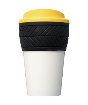 Gobelet isotherme personnalisé recyclé motif pneu 350 ml Brite-Americano® Mugs isothermes publicitaire
