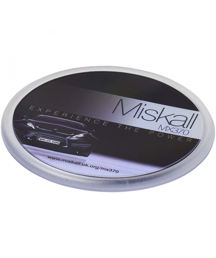 Ustensiles de cuisine - Sous-verre rond Ellison plastique avec insertion de papier | PRINTECOM