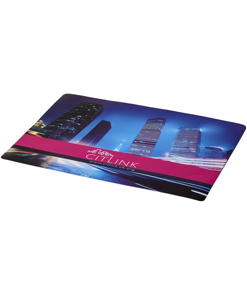 Tapis de souris léger en plastique recyclé personnalisé Brite-Mat