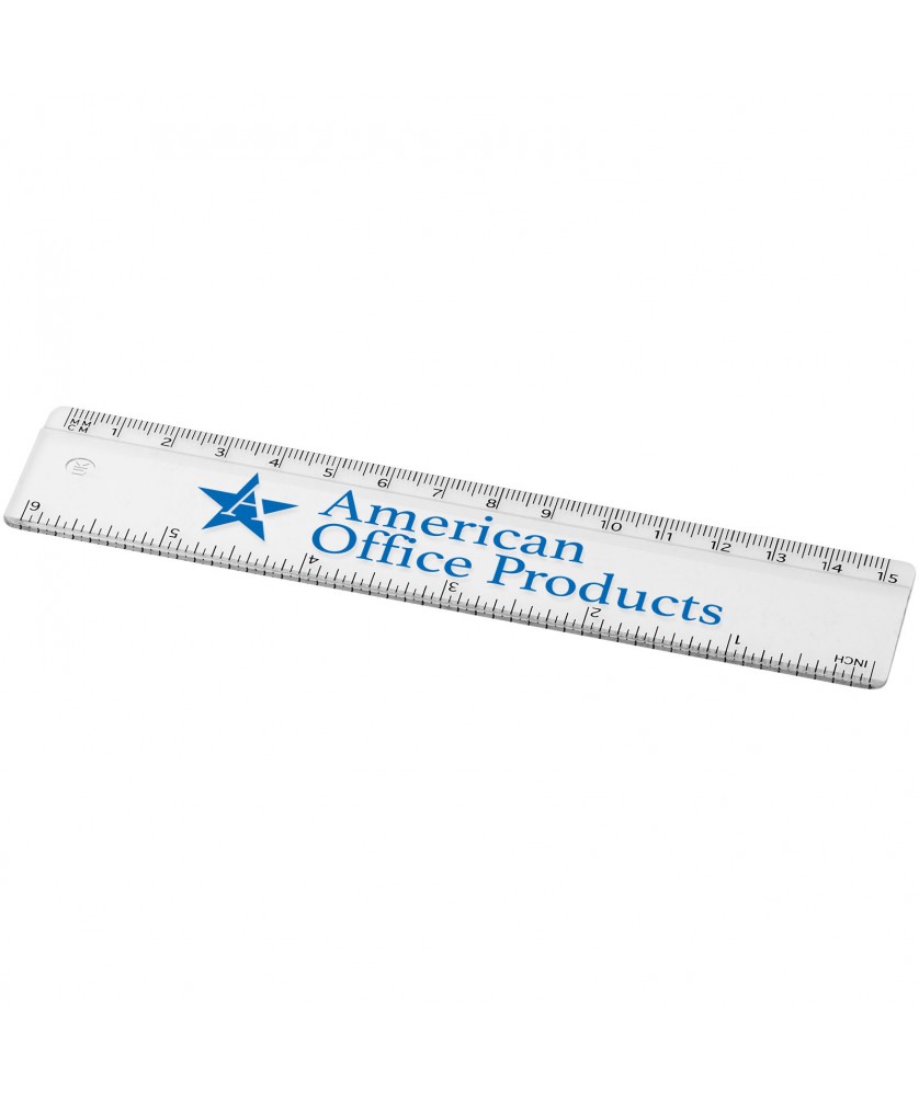 Règles, Cutters et Calculatrices - Règle en plastique Renzo 15 cm | PRINTECOM